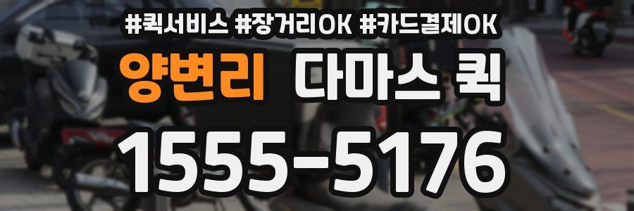 양변리 다마스 퀵