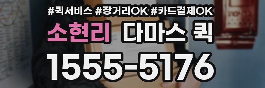 소현리 다마스 퀵