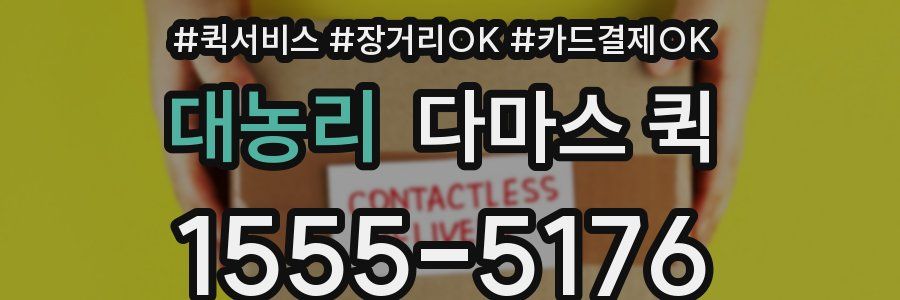 대농리 다마스 퀵