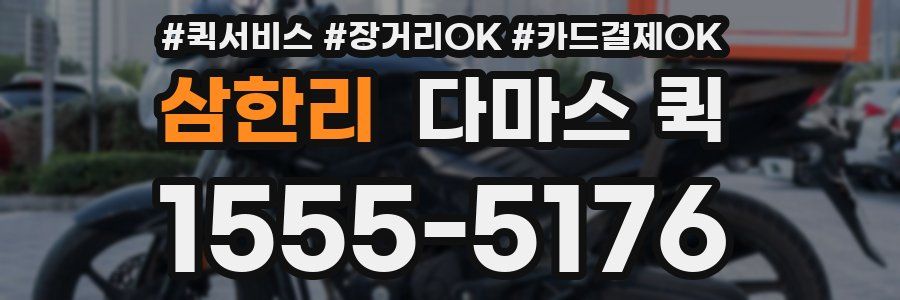 삼한리 다마스 퀵