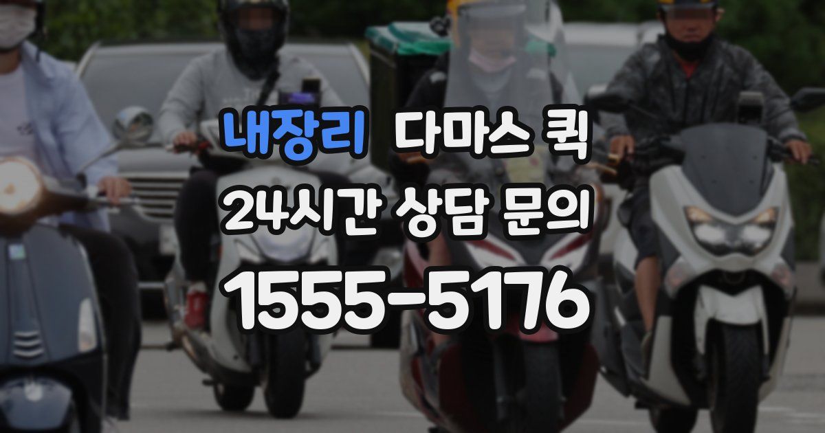 내장리 다마스 퀵