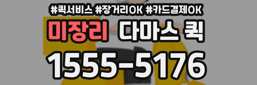 미장리 다마스 퀵