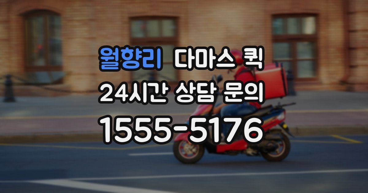 월향리 다마스 퀵