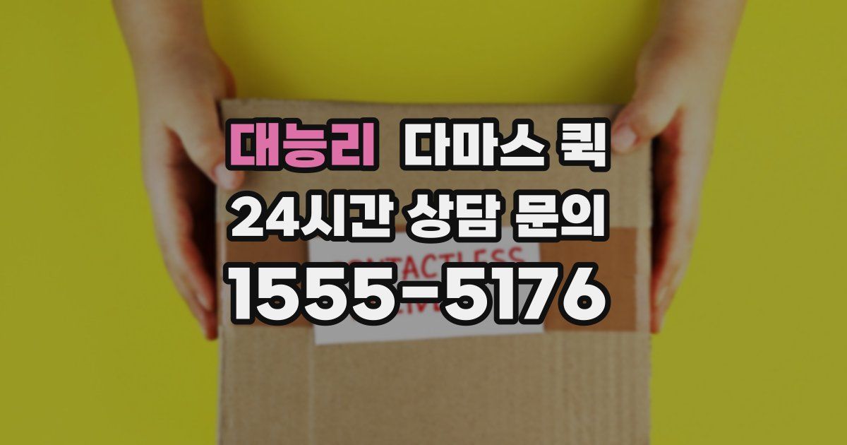 대능리 다마스 퀵