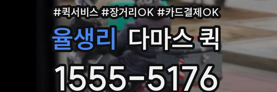 율생리 다마스 퀵