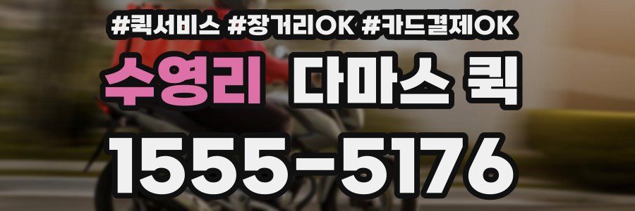 수영리 다마스 퀵