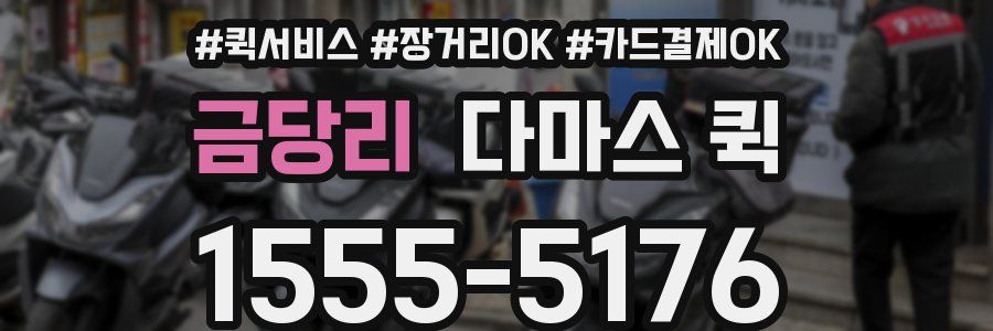 금당리 다마스 퀵