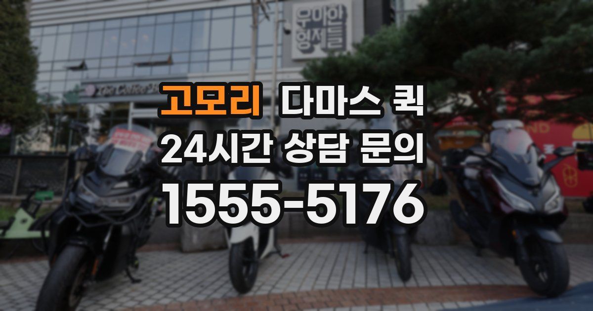 고모리 다마스 퀵