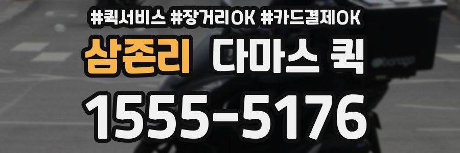 삼존리 다마스 퀵