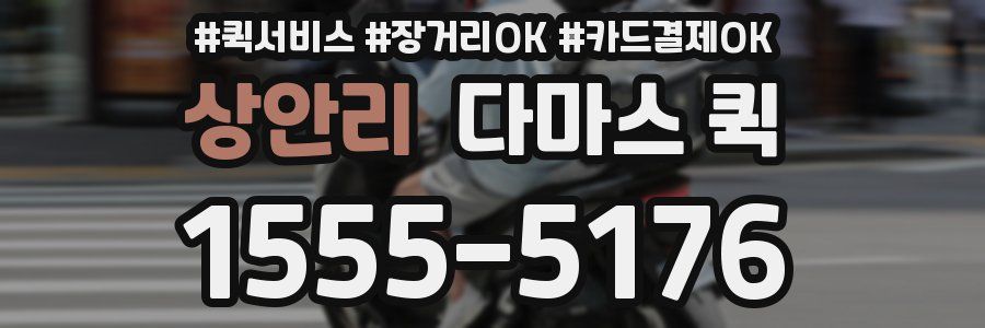 상안리 다마스 퀵