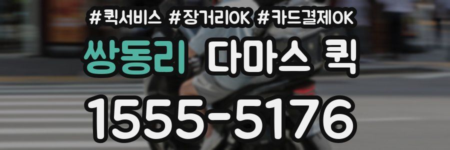 쌍동리 다마스 퀵