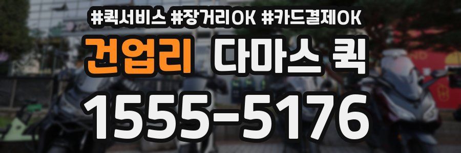 건업리 다마스 퀵