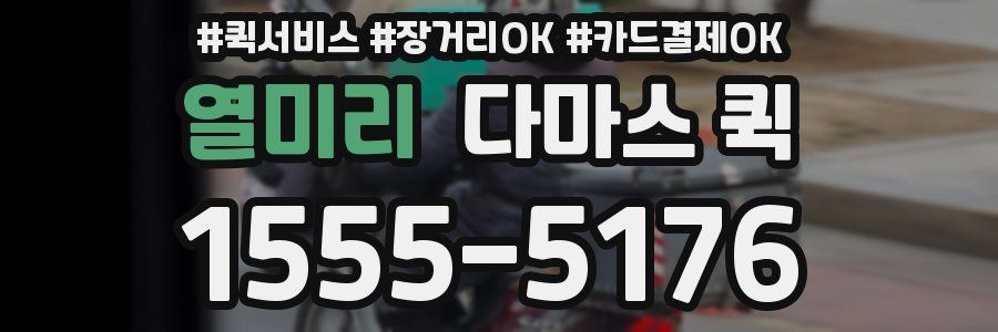 열미리 다마스 퀵