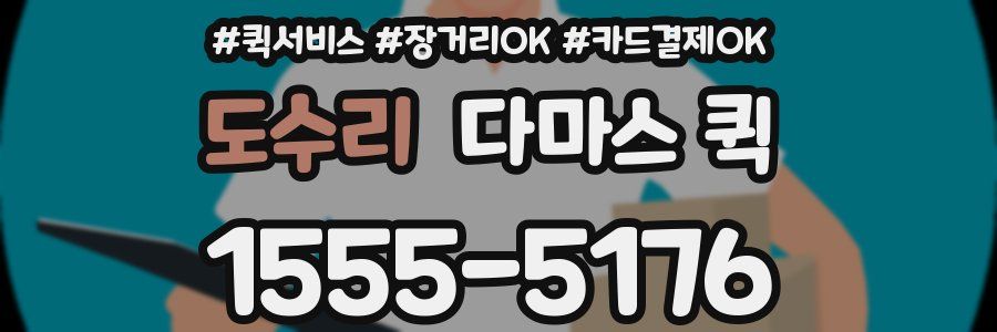 도수리 다마스 퀵