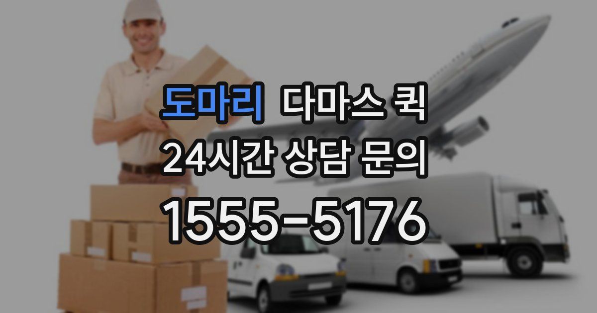 도마리 다마스 퀵