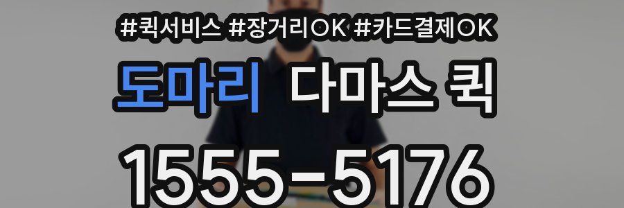 도마리 다마스 퀵