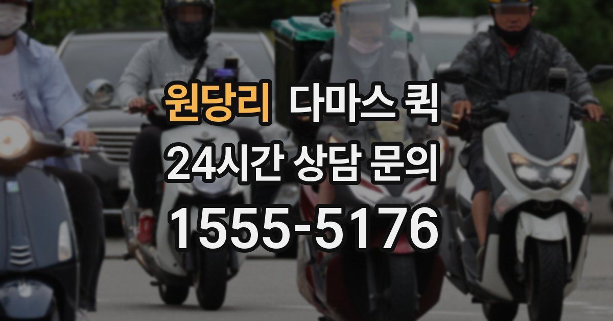 원당리 다마스 퀵