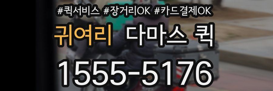 귀여리 다마스 퀵