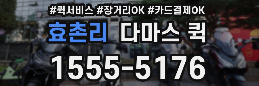 효촌리 다마스 퀵