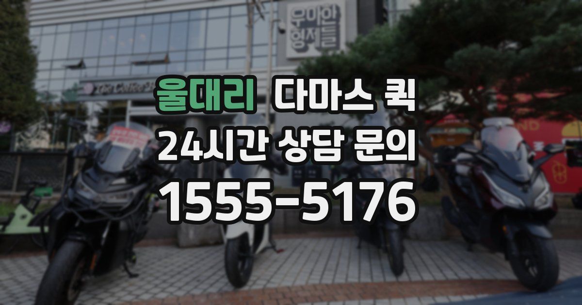 울대리 다마스 퀵