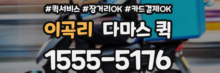 이곡리 다마스 퀵