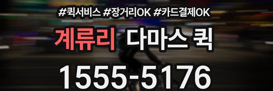 계류리 다마스 퀵