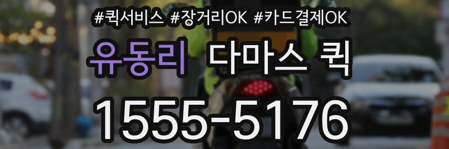 유동리 다마스 퀵