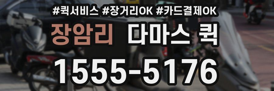 장암리 다마스 퀵