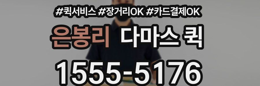 은봉리 다마스 퀵