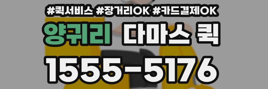 양귀리 다마스 퀵