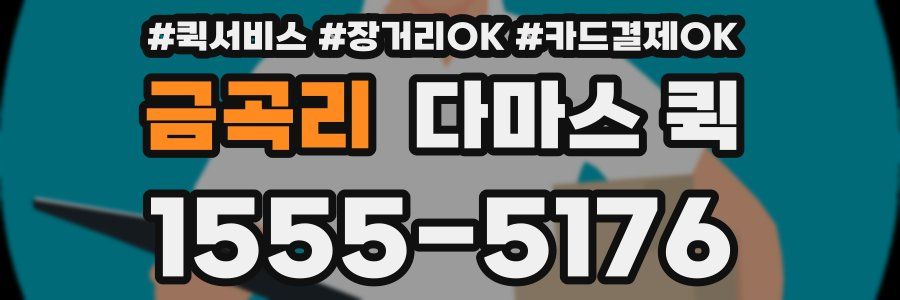 금곡리 다마스 퀵