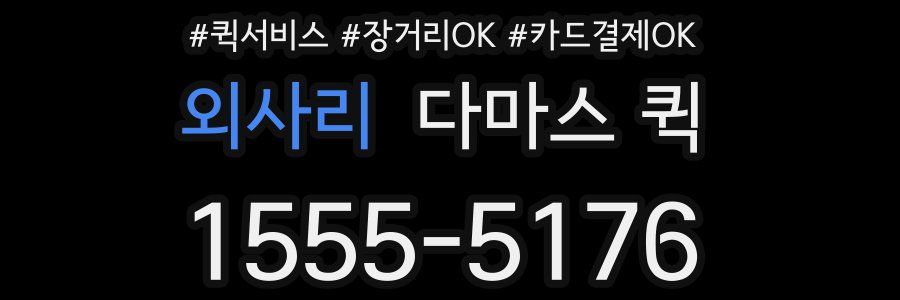 외사리 다마스 퀵