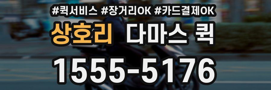 상호리 다마스 퀵