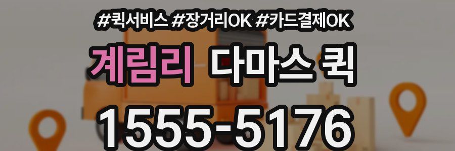 계림리 다마스 퀵