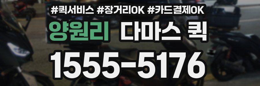 양원리 다마스 퀵