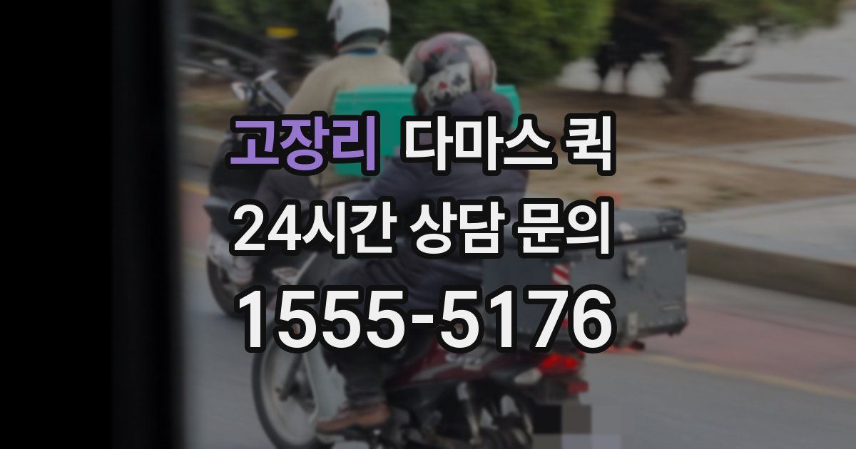 고장리 다마스 퀵