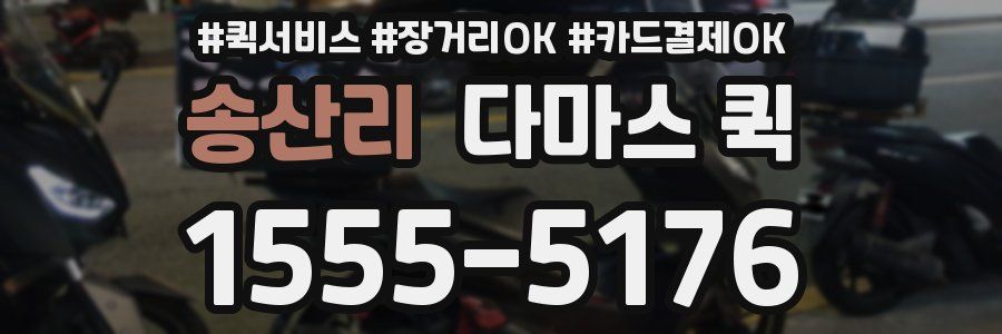 송산리 다마스 퀵