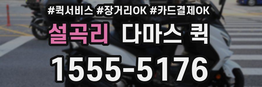 설곡리 다마스 퀵