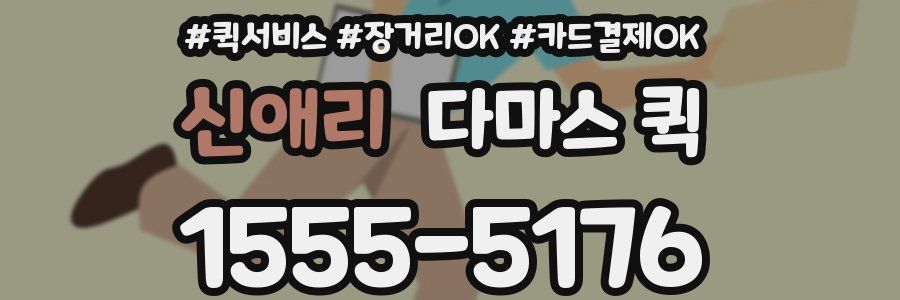 신애리 다마스 퀵