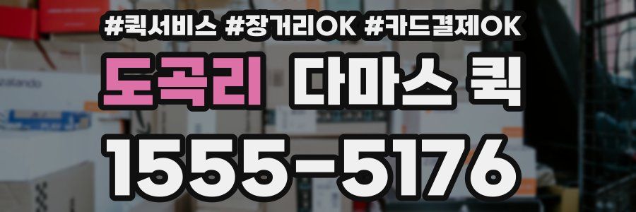 도곡리 다마스 퀵