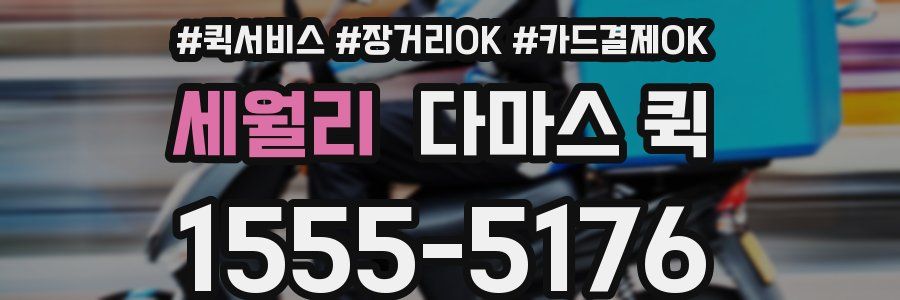 세월리 다마스 퀵