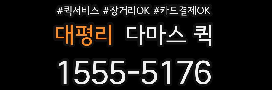 대평리 다마스 퀵