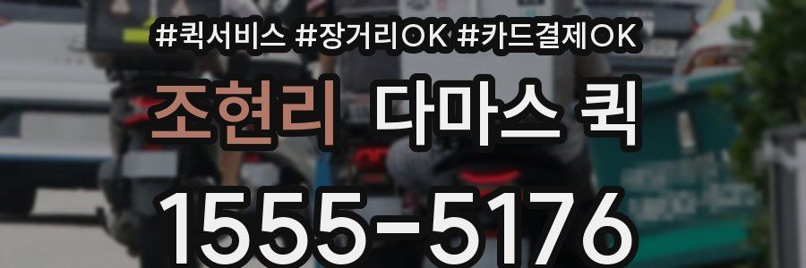 조현리 다마스 퀵