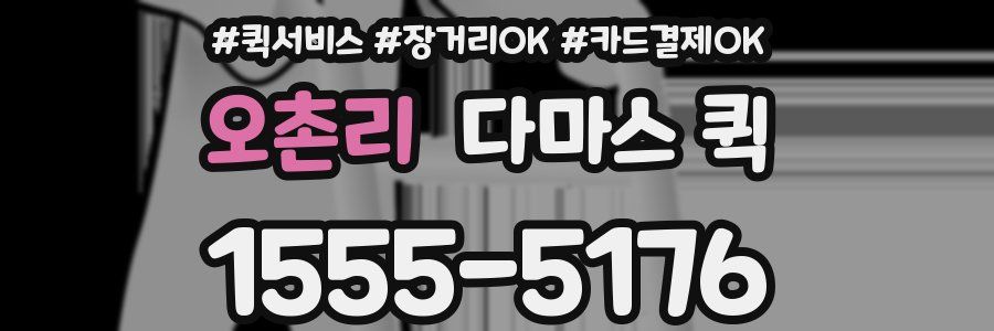 오촌리 다마스 퀵