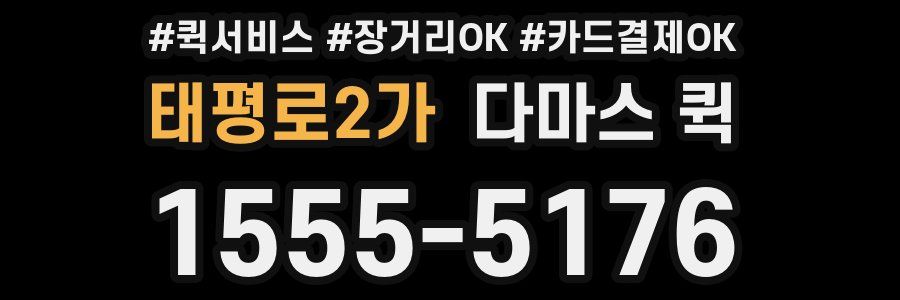 태평로2가 다마스 퀵