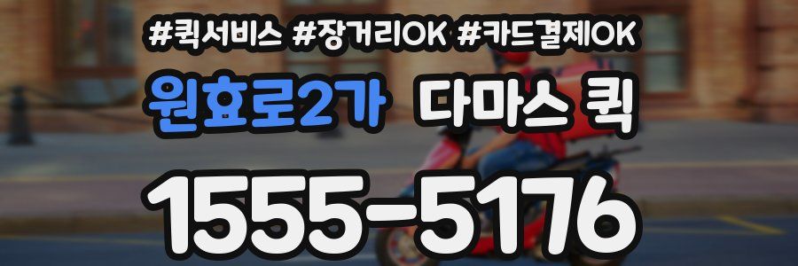 원효로2가 다마스 퀵