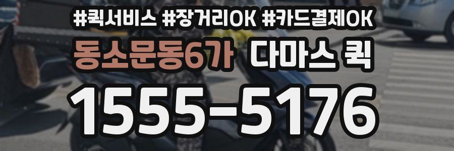 동소문동6가 다마스 퀵