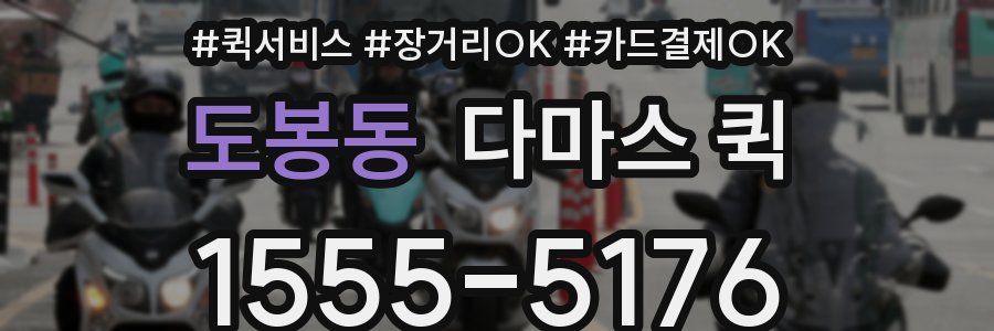 도봉동 다마스 퀵