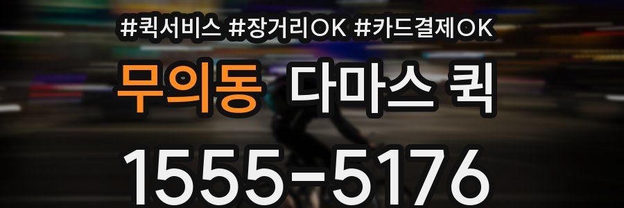 무의동 다마스 퀵