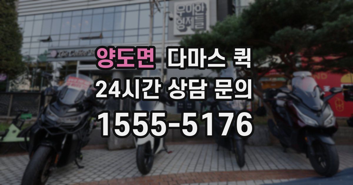 양도면 다마스 퀵